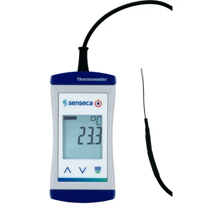 ECO 141 - Waterproof high resolution thermometer, special probe Ø1.1 mm (formerly G 1781)