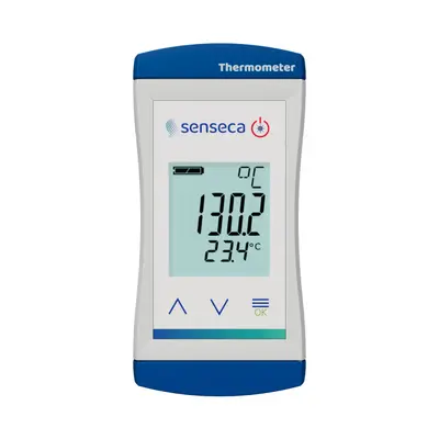 ECO 130.2 - Dual thermocouple quick response thermometer with alarm (formerly G 1202)