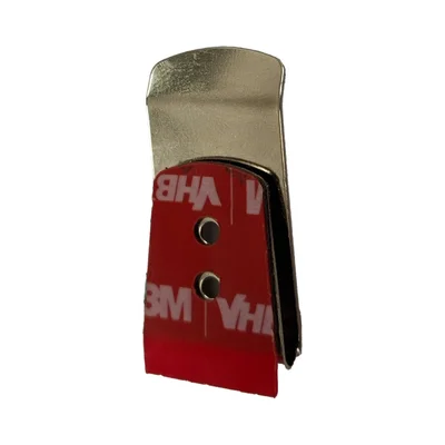 G1000-CLIP - Metal-belt-clip self adhesive for G1000 - series