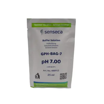 GPH-BAG - pH buffer solution, sachet, ready to useGPH-DOS - Gebrauchsfertige pH Pufferl&ouml;sung in Beuteln